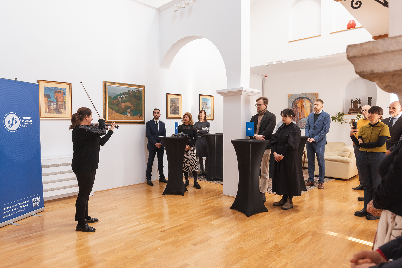 Na veleposlaništvu Bolgarije potekal skupen sprejem s Forumom slovanskih kultur v Sloveniji